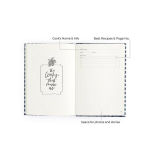 Alternative view 6 of Navy Gingham Heirloom Recipe Book