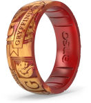 Alternative view 1 of Harry Potter Silicone Ring - Gryffindor, Size 6