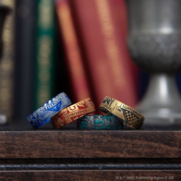 Harry Potter Silicone Ring - Hufflepuff, Size 7