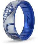 Alternative view 1 of Harry Potter Silicone Ring - Ravenclaw, Size 8