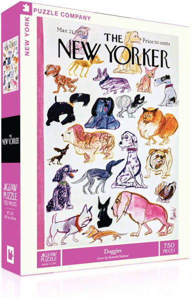Doggies 750-Piece Jigsaw Puzzle