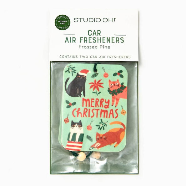 Very Merry Kitties Car Air Fresheners