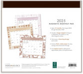 Alternative view 2 of 2024-2025 Paper Source Neutral Monthly Magnetic Calendar