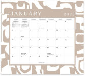 Alternative view 3 of 2024-2025 Paper Source Neutral Monthly Magnetic Calendar