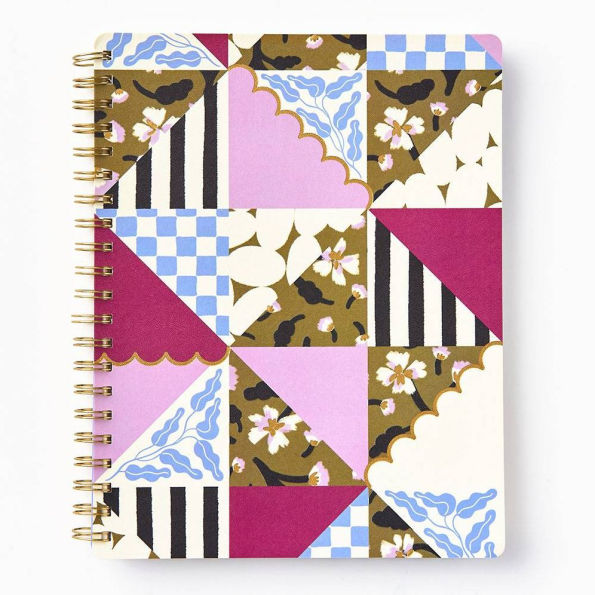 Paper Source Patchwork Baxter Spiral Journal