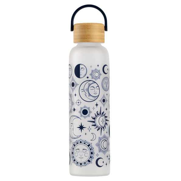 19oz Glass Water Bottle - Celestial