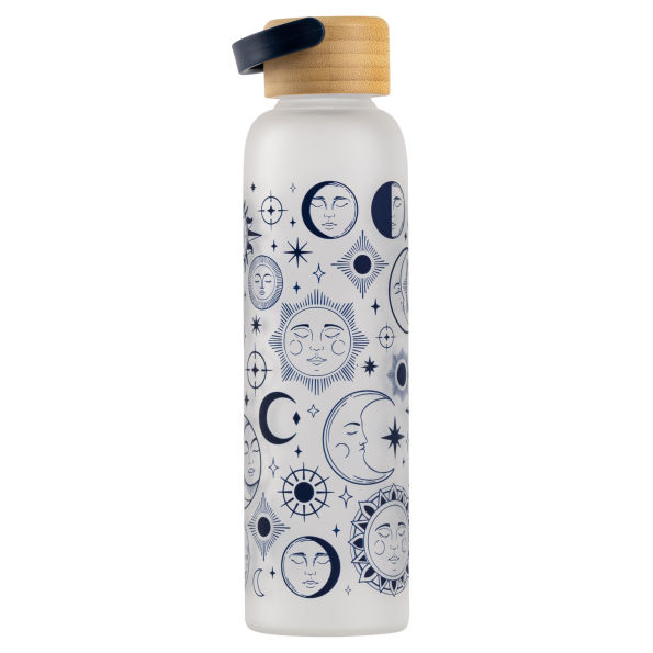 19oz Glass Water Bottle - Celestial