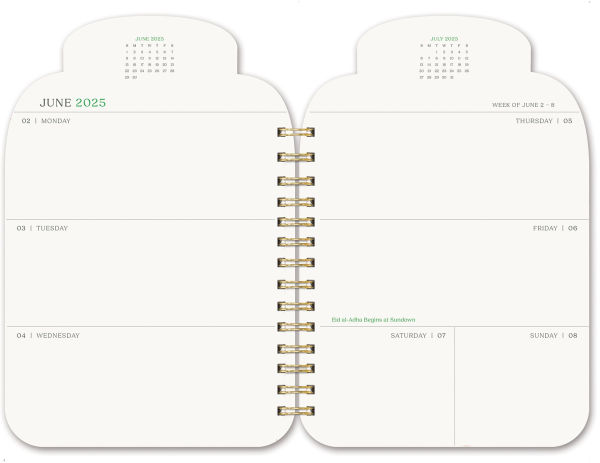 2025 Paper Source Pickles Diecut Planner