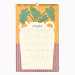 Alternative view 2 of 2025-2026 Paper Source Flower Vase Tall Wall Calendar