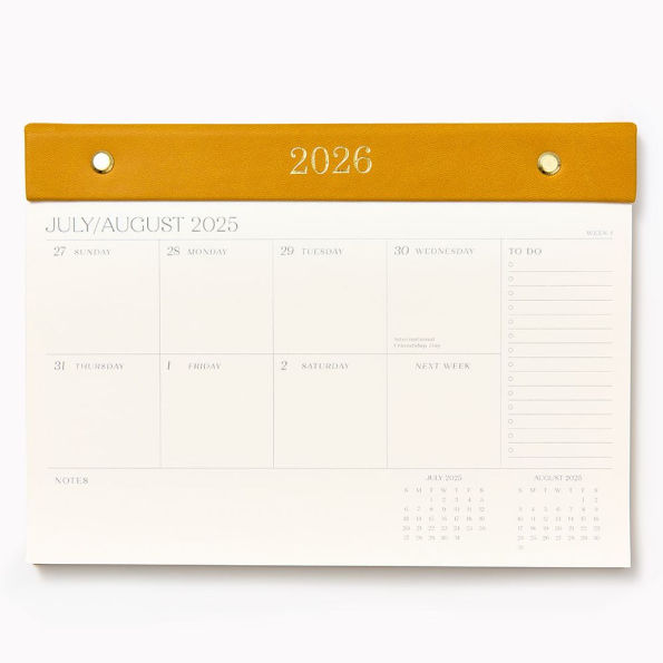 2025-2026 Paper Source Chicago Ave Weekly Desk Pad