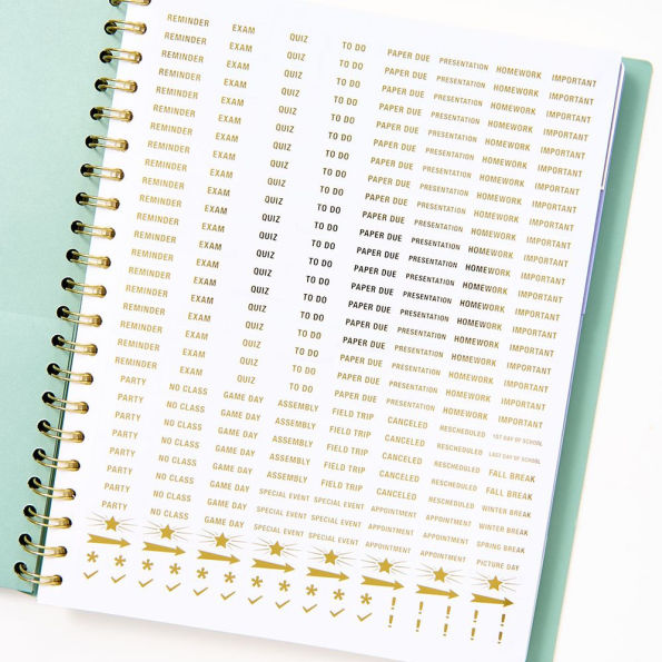 2025-2026 Paper Source Student/Teacher Weekly Planner