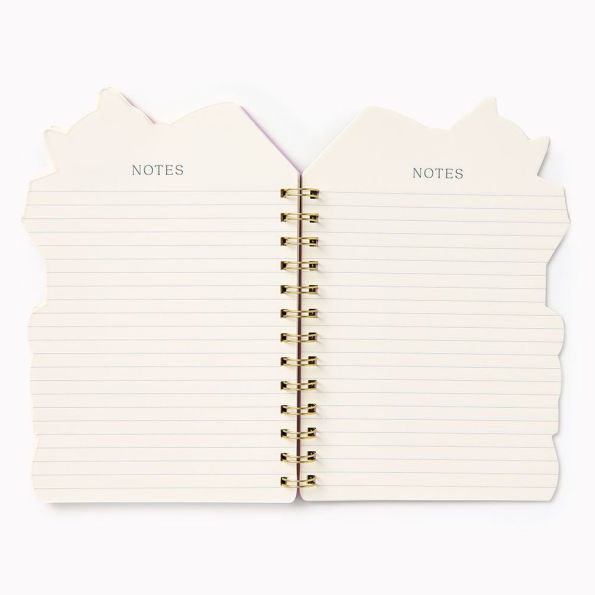 2026 Paper Source Sleepy Book Cat Die Cut 12M Planner - Exclusive