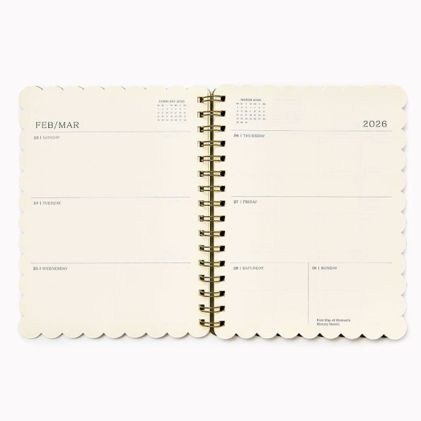 2026 Paper Source Butterfly Die Cut 12M Planner - Exclusive