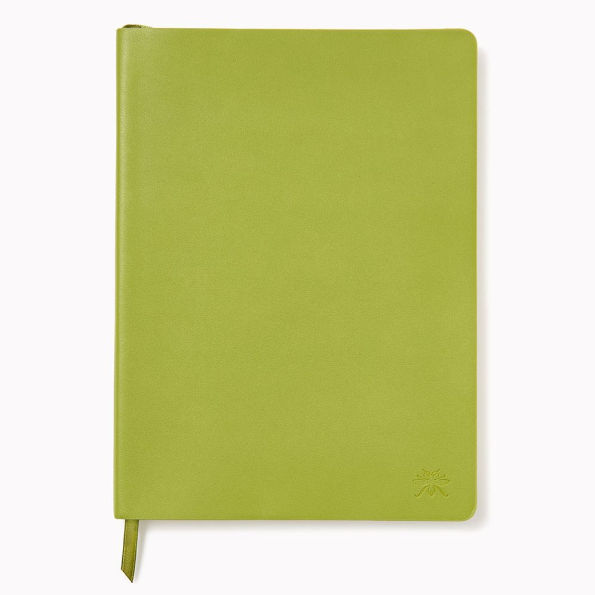 Paper Wasp Large Olive Dotted Journal