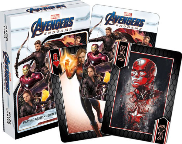 Avengers End Game Playing Cards