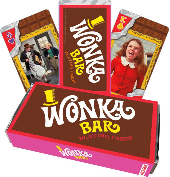 WILLY WONKA BAR PLAYING CARDS