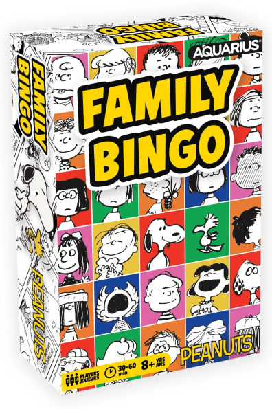 Peanuts 75th Anniversary Family Bingo