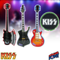 Title: KISS Musical Instrument Shaped Coasters Set of 4