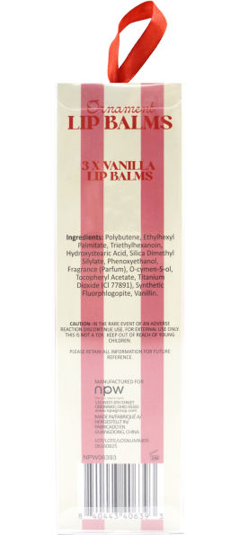 Lip Balm Ornament Set