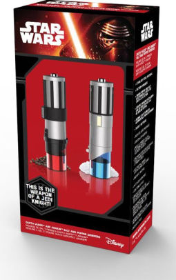 lightsaber salt and pepper grinders