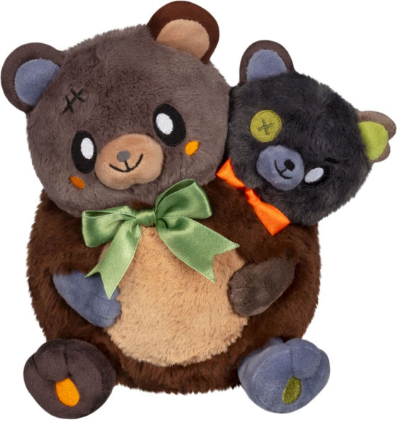 MINI SQUISHABLE TWO-HEADED BEAR