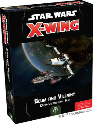 Star Wars X Wing 2nd Edition Scum and Villainy Conversion Kit Star Wars X Wing 2nd Edition Scum and Villainy Conversion Kit