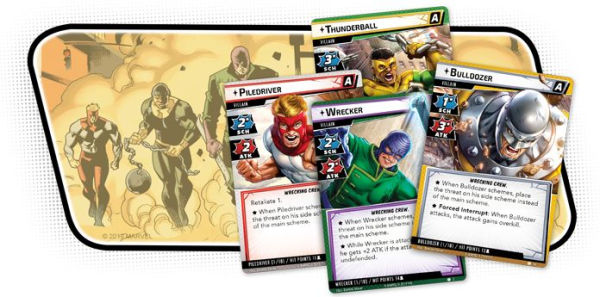 Marvel Champions LCG: The Wrecking Crew Scenario Pack