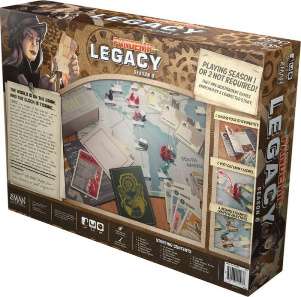 Pandemic Legacy Season Zero Strategy Game