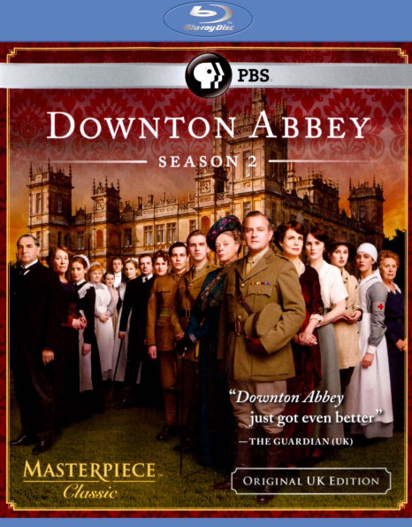 Masterpiece Classic: Downton Abbey - Season 2 [3 Discs] [Blu-ray]