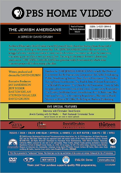 The Jewish Americans [2 Discs]