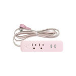 Alternative view 1 of Pink POWERLINE Safety Power Supply Extension