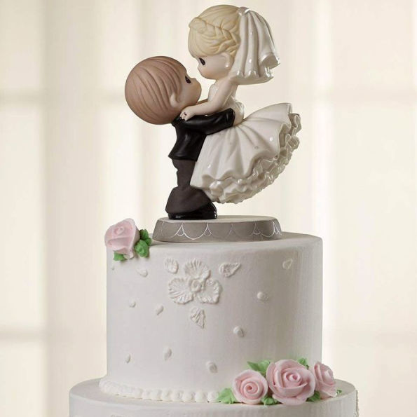 Groom Lifting Bride Figurine