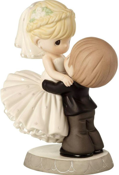 Groom Lifting Bride Figurine