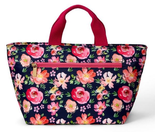 Vintage Floral Lunch Carryall