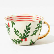 Title: Holly Berry Hand Painted Mug