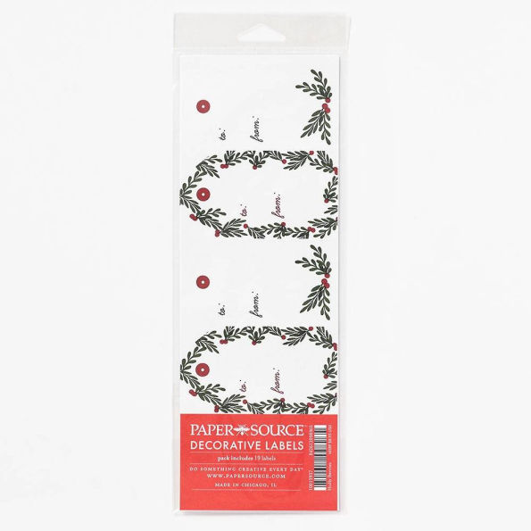 Holly Berry Gift Labels