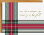 XMAS LUXE LTP FOIL A2 Merry and Bright Plaid FLD S/10