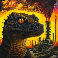 Title: PetroDragonic Apocalypse; or, Dawn of Eternal Night: An Annihilation of Planet Earth and the Beginning of Merciless Damnation, Artist: King Gizzard & the Lizard Wizard