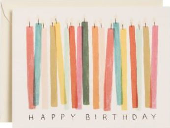 Rifle HB Candles Notecards 8/BX