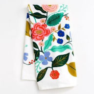 Title: Floral Vines Tea Towel