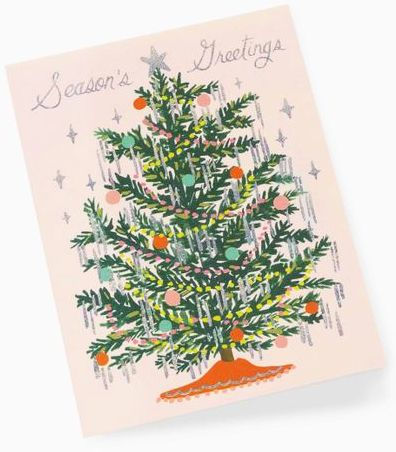 Tinsel Tree Boxed Card Set