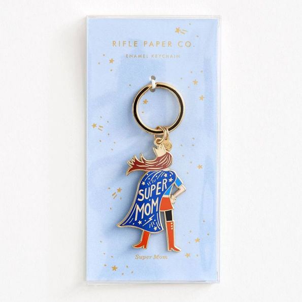 Super Mom Keychain