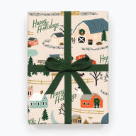 Title: Christmas Tree Farm Flat Wrap