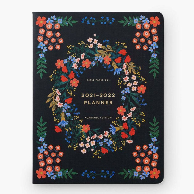 2022 Rifle Paper Co. Luxembourg 12-Month Academic Monthly Planner by ...