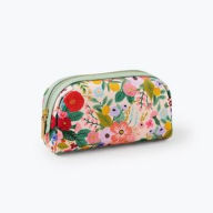Title: Garden Party Small Cosmetic Pouch