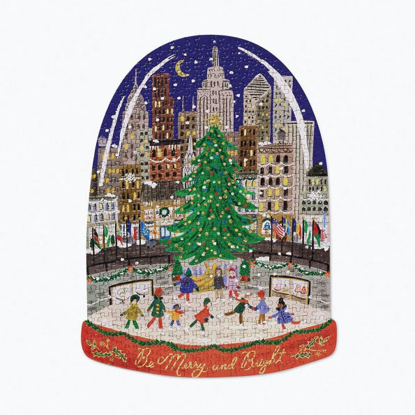 Skating in The City Puzzle