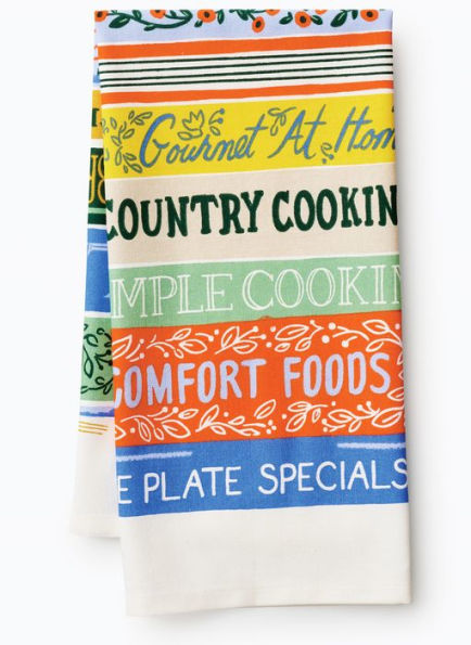 Cookbooks Tea Towel