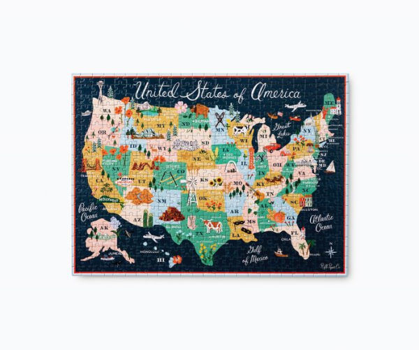 American Road Trip 500 Piece Jigsaw Puzzle