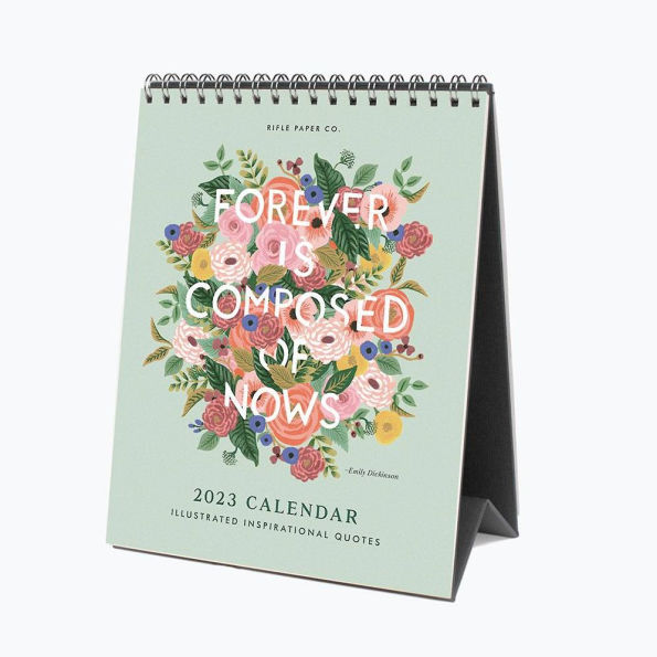 2023 Inspirational Quote Desk Calendar by Rifle Paper Co. | Barnes & Noble®