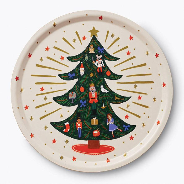 Holiday Tree Serving Tray